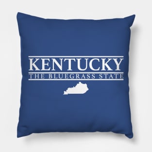 Kentucky The Bluegrass State Pillow