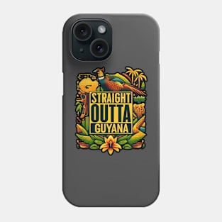 Straight Outta Guyana Phone Case