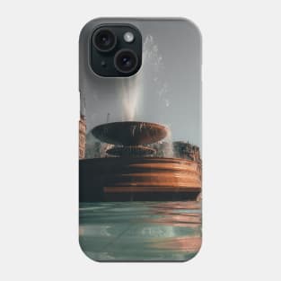 Trafalgar Square Fountain - London Phone Case