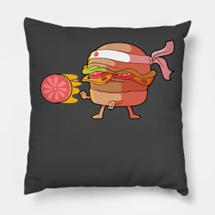 Power Burger! Pillow