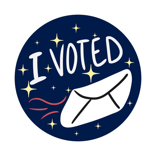 I Voted By Mail by daynamayday