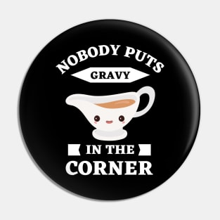 Funny Thanksgiving gravy Pin