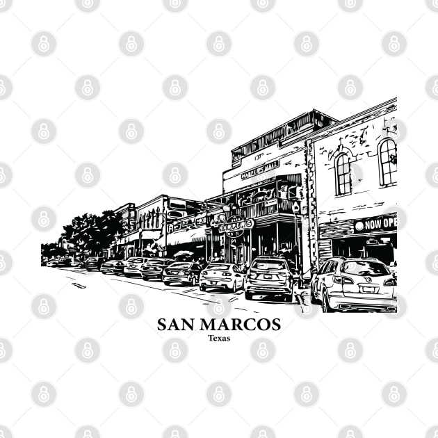 San Marcos - Texas by Lakeric