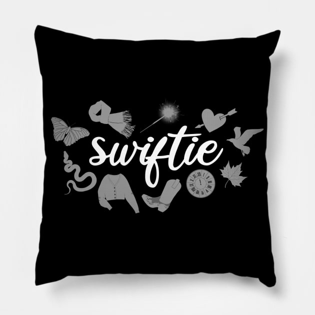 Swiftie Symbols - White Pillow by MusiMochi