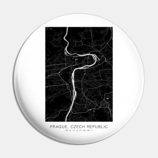 prague maps poster minimalist Pin