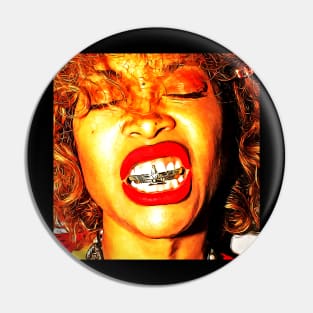 Graphic Love Erykah Badu Official Merchandise Pin