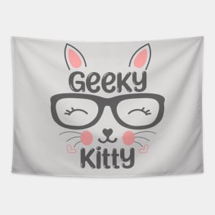 Geeky Kitty Tapestry