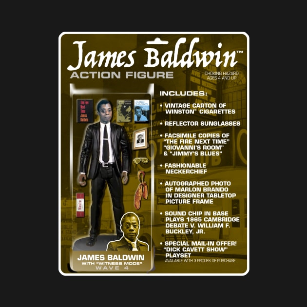 James Baldwin™ Action Figure by GiantsOfThought