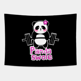 Panda Swole Tapestry