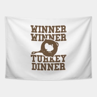 Winner Winner Turkey Dinner - Thanksgiving Tapestry