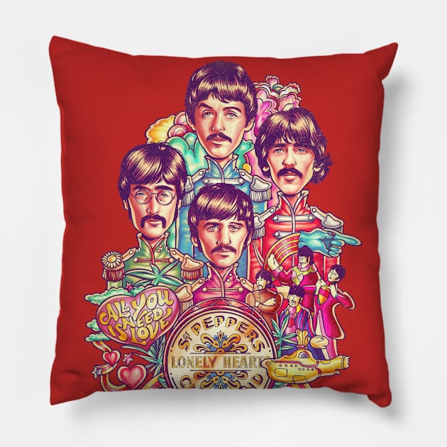 Revolution Love Pillow by renatodsc