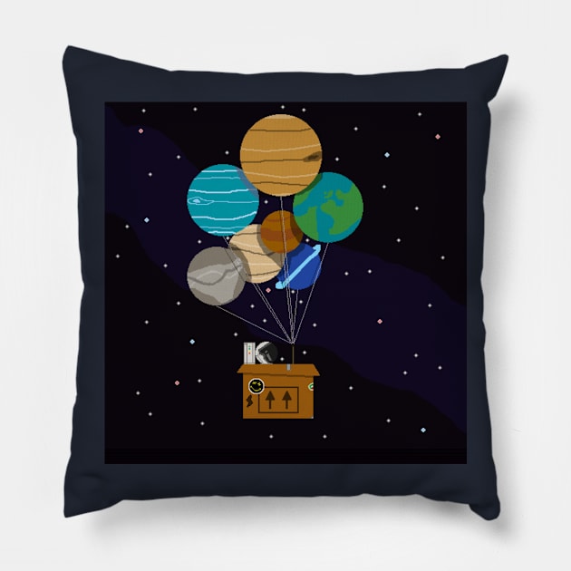 Adventure awaits Pillow by Mr_Alibaps