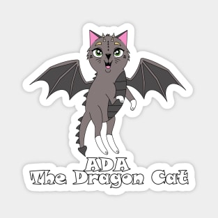 Ada The Dragon Cat Magnet