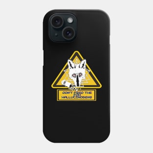 Don't feed the Trippy Dark Arts Fox Hallucinogens Phone Case