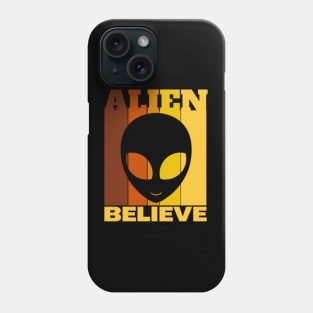 Retro Vintage Alien Phone Case