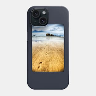 Footsteps To The Sea Phone Case