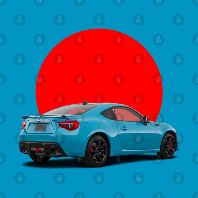 BRZ Japan Sun Blue Lagoon by CharlieCreator