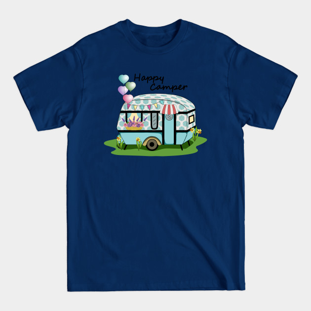 Disover Happy Camper - Happy Camper - T-Shirt