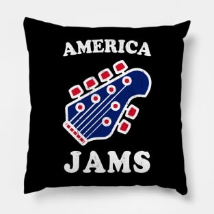 America Jams Electric Guitar Pillow