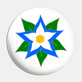 Poinsettia Pin