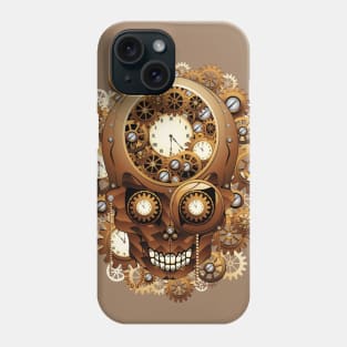 Steampunk Skull Vintage Style Phone Case