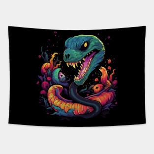 Eel Halloween Tapestry