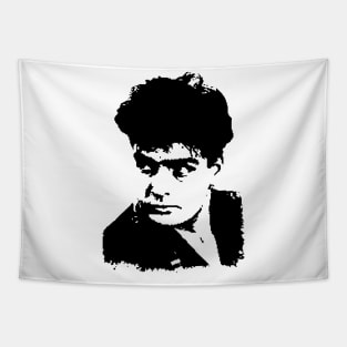 Charlie Sheen Pop Art Portrait Tapestry