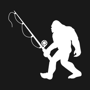 Bigfoot - Bigfoot Fishing T-Shirt