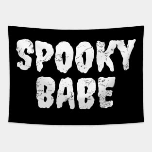 Spooky Babe Tapestry