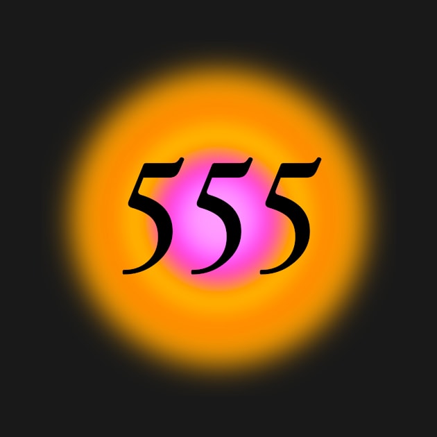 555 Angel Numbers Change Glowing Aura by Scarlett Blue