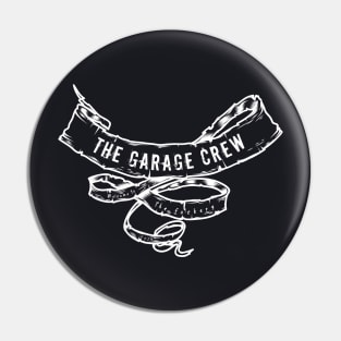 Garage Crew Fuckery Ribbon- White Pin