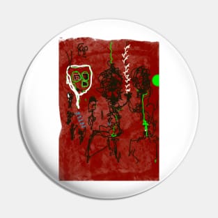 Red Dance Pin