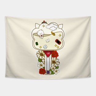 lightstick with rj design Tapestry