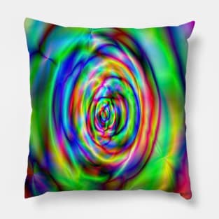 Psychedelic Flower Pillow