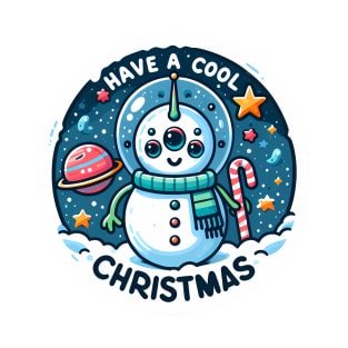 Alien Snowman T-Shirt