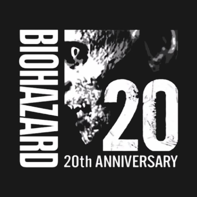 Resident Evil - 20th Anniversary Japanese With Anniversary Text by Gekidami