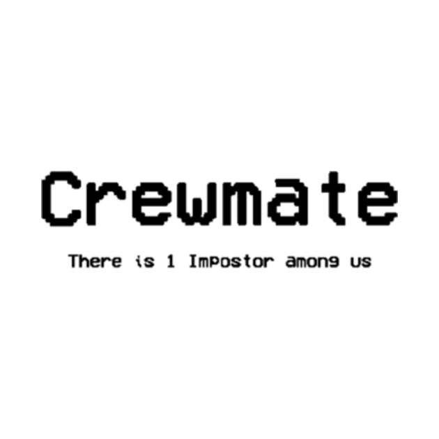 crewmate there is 1 impostor among us among us kids hoodie