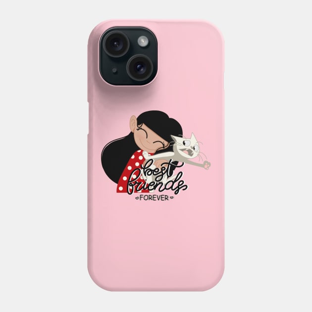 BEST FRIENDS FOREVER Phone Case by MAYRAREINART