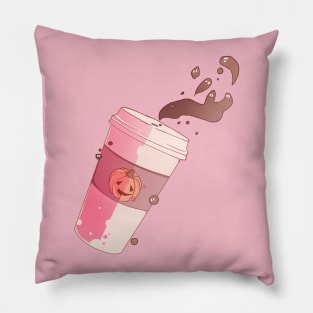 Pumpkin Spook Latte Pillow