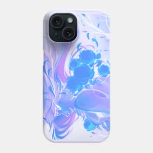 floral lady in bright sunshine ecopop Phone Case