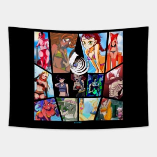 Cid IX Collage Tapestry