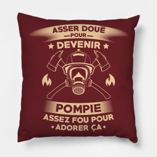 sapeur pompier cadeau Pillow