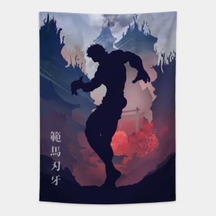 Baki Hanma - Minimalist Tapestry