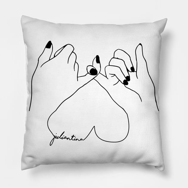 Juliantina - Juliana and Valentina Pillow by samaritan100