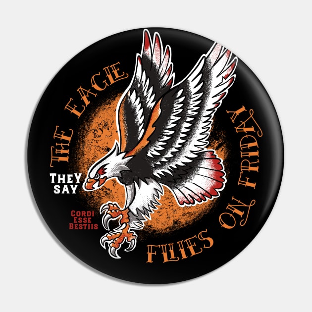 The Eagle flies on Friday Pin by Krobilad