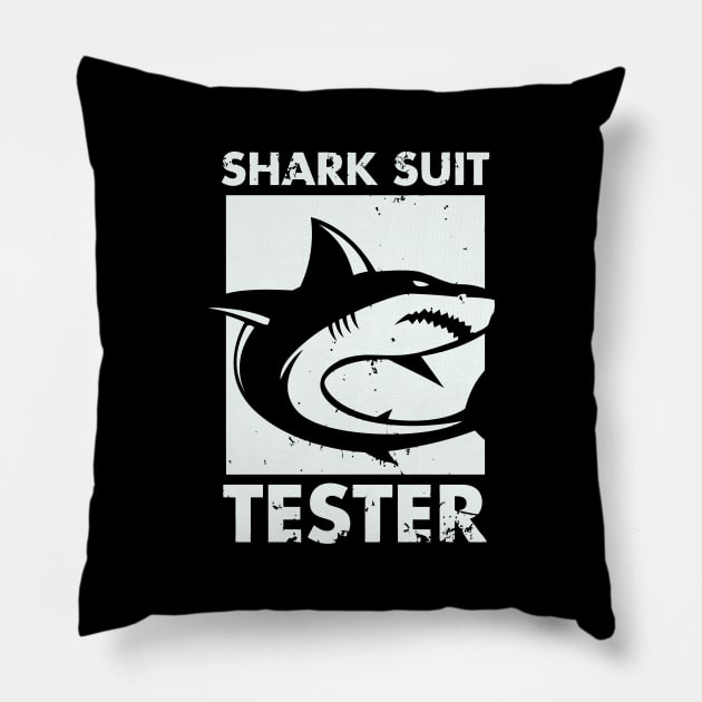 Funny Suit Tester Amputee Pillow by tanambos