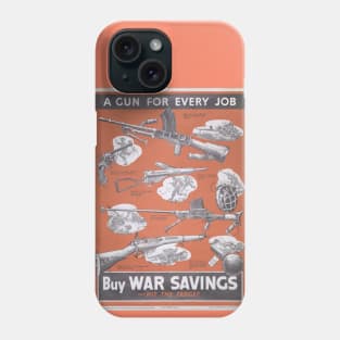 Reprint of British wartime poster. Phone Case