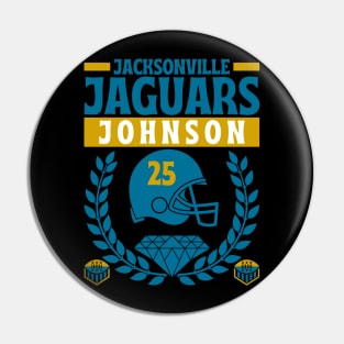 Jacksonville Jaguars Johnson 25 Edition 2 Pin