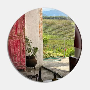 Vineyard Workers Room - Quinta do Fogo Portugal Pin