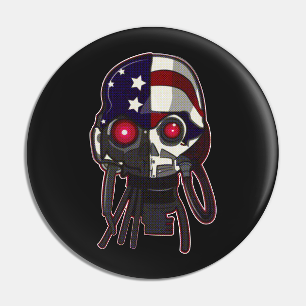 HARDWARE M.A.R.K.13 ROBOT - Richard Stanley - Pin | TeePublic